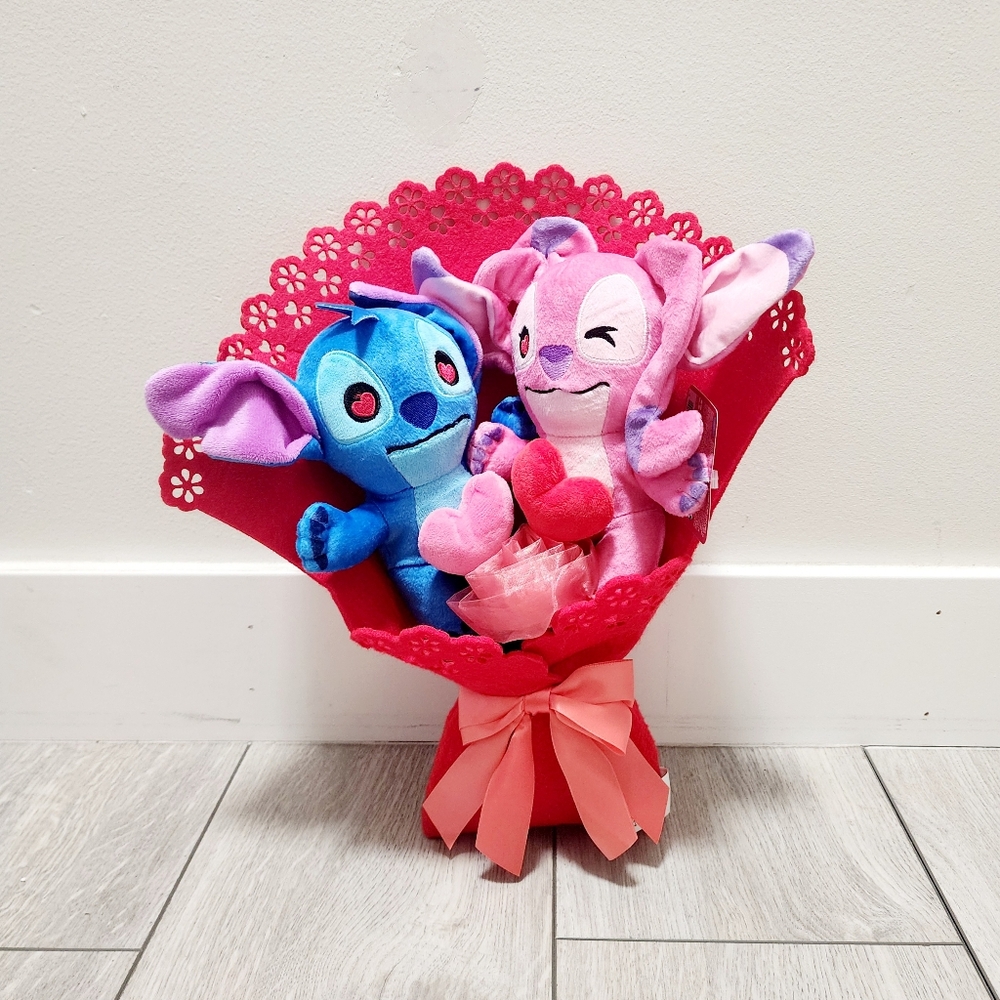 Disney Stitch Valentine's Day Plush Bouquet